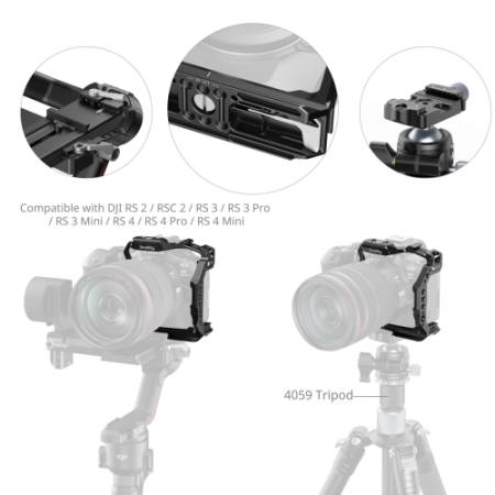 SmallRig 5953 - półklatka do Canon EOS R6 Mark III / R6 Mark II / R5 Mark II - użycie